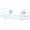 Simple Spaces SS-SC-29-PE-3L Shower Caddy, 1-Shelf, Steel, 11-5/8 In OAW, 3-1/8 In OAH, 4-1/2 In OAD, 10 Lb