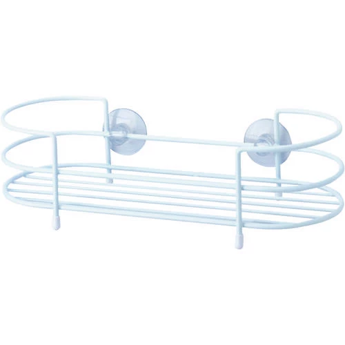 Simple Spaces SS-SC-29-PE-3L Shower Caddy, 1-Shelf, Steel, 11-5/8 In OAW, 3-1/8 In OAH, 4-1/2 In OAD, 10 Lb