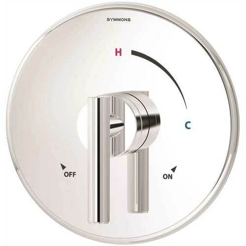 Symmons 3500-CYL-TRM Dia 1-Handle Shower Valve Trim Kit In Polished Chrome (Valve Not Included)