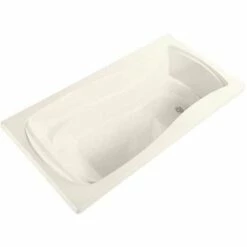 Kohler K-1242-0 Mariposa 5 Ft. Reversible Drain Drop-In Acrylic Bathtub In White
