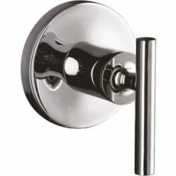 Kohler K-T14490-4-CP Purist 1-Handle Volume Control Valve Trim Kit With Lever Handle In Polished Chrome (Valve Not Included)