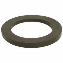 Proplus 173005 MOLDED RUBBER BATHTUB DRAIN OVERFLOW GASKET Black