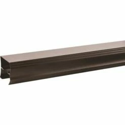 Delta SDLT060-BRZ-R 60 In. Semi-Frameless Traditional Sliding Bathtub Door Track Assembly Kit In Bronze