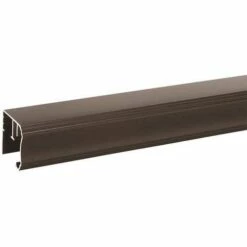 Delta SDLP031-BRZ-R 31 In. Semi-Frameless Traditional Pivot Shower Door Track Assembly Kit In Bronze