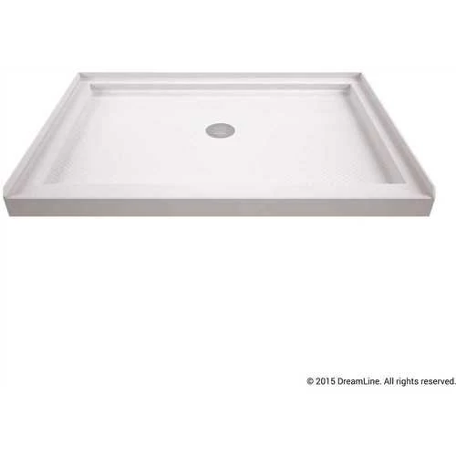 DreamLine DLT-1136480 SlimLine 48 In. W X 36 In. D Single Threshold Shower Base In White