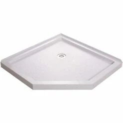DreamLine DLT-2038380 SlimLine 38 In. X 38 In. Neo-Angle Shower Tray In White