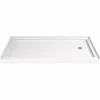 DreamLine DLT-1132602 SlimLine 32 In. D X 60 In. W Single Threshold Shower Base In White