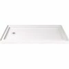 DreamLine DLT-1134601 SlimLine 34 In. D X 60 In. W Single Threshold Shower Base In White