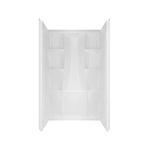 Delta 40084 Classic 400 34 In. X 48 In. X 74 In. Direct-to-Stud Alcove Surround In White