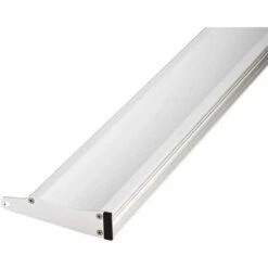 Delta SDLNP36-C-R 27 In. To 36 In. Semi-Frameless Contemporary Pivot Shower Door Track Assembly Kit In Chrome