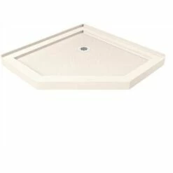 DreamLine DLT-2042420-22 SlimLine 42 In. W X 42 In. D Neo-Angle Shower Base In Biscuit