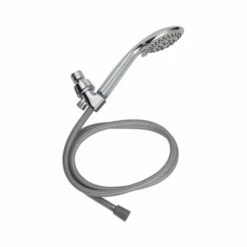 HomePointe 228618 Showerhead, Handheld, 5 Settings, Chrome Plastic