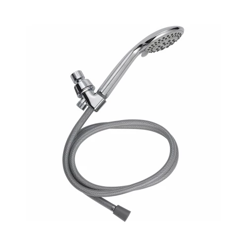 HomePointe 228618 Showerhead, Handheld, 5 Settings, Chrome Plastic