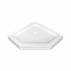 Delta 422062 Shower Base 5" H X 38-5/16" W X 38-5/16" L White White
