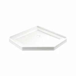 Delta B79912-3838-WH Shower Base 38-1/4" W X 38-1/4" L White White