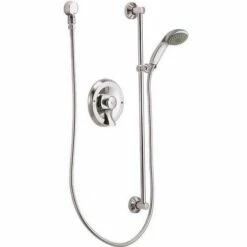 Moen T8346EP15 Commercial Posi-Temp 1-Spray Handheld Shower Trim Kit Without Valve, 1.5 GPM, Lever Handle In Chrome