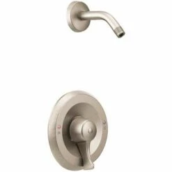 Moen T8375NHCBN Commercial Posi-Temp 1-Handle Shower Trim Without Valve Or Showerhead, Lever Handle, Brushed Nickel Classic Brushed Nickel