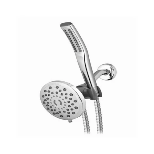 Waterpik XIB-633E/SBX-183ME BodyWand Spa System Showerhead, 7 Settings, Chrome