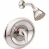 Moen TL2368EP Chateau Single-Handle 1-Spray Shower Faucet Trim Kit In Chrome (Valve Sold Separately)
