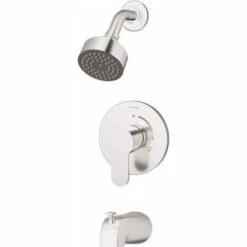 Symmons 6702-1.5-TRM Identity 1-Handle Wall-Mounted Tub And Shower Faucet Trim Kit In Polished Chrome (Valve Not Included)