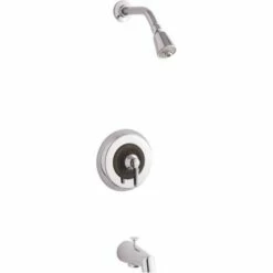 Kohler K-TS6908-4A-CP Triton 1-Handle 1-Spray 2.5 GPM Tub And Shower Faucet With Lever Handle In Polished Chrome (Valve Not Included)