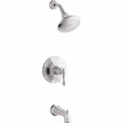 Kohler K-TS13492-4-CP Kelston 1-Handle 1-Spray 2.5 GPM Tub And Shower Faucet With Lever Handle In Polished Chrome (Valve Not Included)