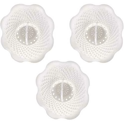 Danco, Inc 10876 Hair Catcher Bathroom Tub Strainer In White