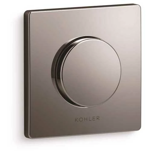 Kohler K-76748-TT Real Rain 1-Handle Wall-Mount Tub Diverter Faucet Trim Kit In Vibrant Titanium (Valve Not Included)