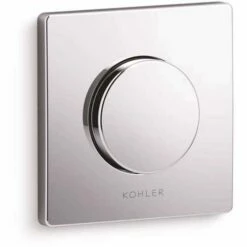 Kohler K-76748-CP Real Rain 1-Handle Wall-Mount Tub Diverter Faucet Trim Kit In Polished Chrome (Valve Not Included)