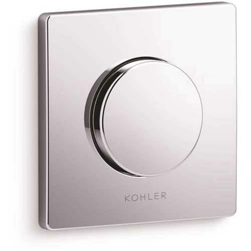 Kohler K-76748-CP Real Rain 1-Handle Wall-Mount Tub Diverter Faucet Trim Kit In Polished Chrome (Valve Not Included)