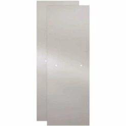 Delta SDGS148-CL-R 23-17/32 In. X 67-3/4 In. X 3/8 In. Frameless Sliding Shower Door Glass Panels In Clear ( For 44-48 In. Doors)