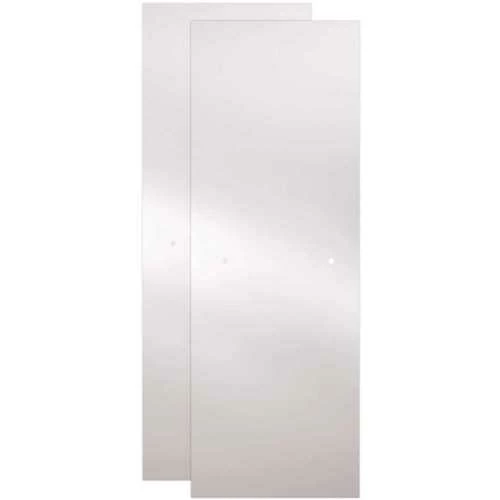 Delta SDGS148-CLN-R 23-17/32 In. X 67-3/4 In. X 3/8 In. Frameless Sliding Shower Door Glass Panels In Niebla ( For 44-48 In. Doors)