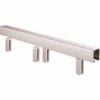 Delta SDLMT60-C-R 60 In. Frameless Mod Soft-Close Sliding Bathtub Door Track Assembly Kit In Chrome For 1/4 In. Glass