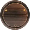 Westbrass D493CHM-12A Universal Deep Soak Bath Drain Overflow Faceplate In Antique Bronze