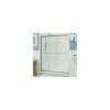 MAAX 135663-900-084 Aura Sliding Shower Door, Clear Glass, Tempered Glass, Semi Frame, 2-Panel, Glass, 1/4 In Glass
