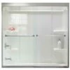 STERLING 71324100-0 Ensemble 60 In. X 32 In. Direct-to-Stud Alcove Tongue And Groove Shower Wall In White