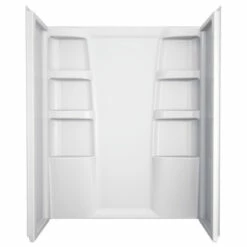 Delta B67513-6030-WH Shower Surround Hycroft 73.5" H X 30" W X 60" L White White