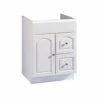 Hardware House 419861 Base Cabinet Aspen Gloss Snow White 30" W X 21" D X 31.5" H Gloss