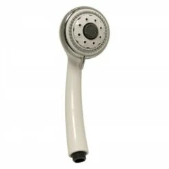 PlumbCraft 8683800 Handheld Showerhead HydroSpin White 6 Settings 2 Gpm White