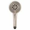 PlumbCraft 8072800SC Handheld Showerhead Brushed Nickel 5 Settings 2 Gpm Brushed Nickel