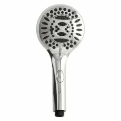 PlumbCraft 8402000SC Handheld Showerhead Chrome Plastic 6 Settings 2 Gpm Chrome
