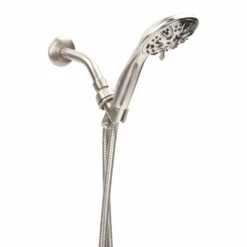 Exquisite 520 5142BBN-WS Handheld Showerhead Brushed Nickel Steel 5 Settings 1.8 Gpm Brushed Nickel