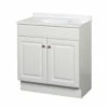Zenith Products RBC30WW Vanity Combo Single White 30" W X 18" D X 35" H White