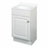 Zenith Products RBC18WW Vanity Combo Single White 18" W X 16" D X 35" H White