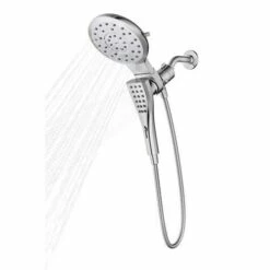 Moen 220C2EP Showerhead Combo Chrome Metal 8 Settings 1.75 Gpm Chrome