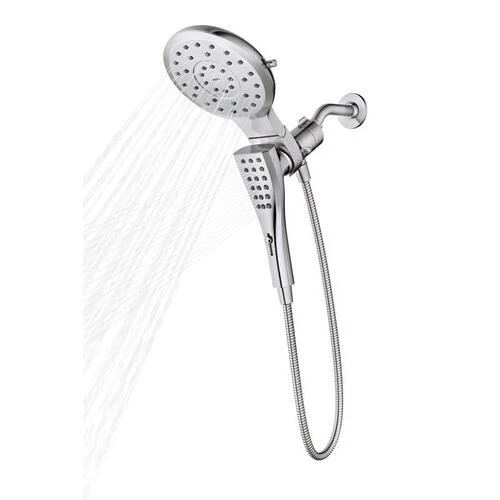 Moen 220C2EP Showerhead Combo Chrome Metal 8 Settings 1.75 Gpm Chrome
