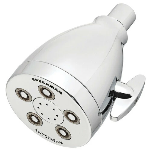 Speakman S-2005-H-BP Showerhead AnyStream Polished Chrome Plastic 3 Settings 2.5 Gpm Polished Chrome