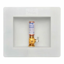 SharkBite 25033 Outlet Box 1/2" D Ice Maker White