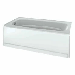Delta 4594297 Bathtub Classic 18" H X 60" W X 32-1/2" L White High Gloss