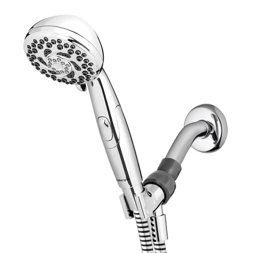 Waterpik VPT-643E Handheld Showerhead PowerSpray+ Chrome 6 Settings 1.8 Gpm Chrome